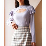 フロントカットアウトカットソートップス | SAISON DE PAPILLON  | 詳細画像12 