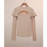 フロントカットアウトカットソートップス | SAISON DE PAPILLON  | 詳細画像22 