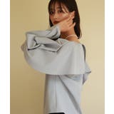 クルーネックケープブラウス | SAISON DE PAPILLON  | 詳細画像22 