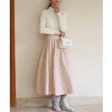 フクレジャガードフレアハイウエストスカート | SAISON DE PAPILLON | 詳細画像10