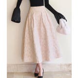 フクレジャガードフレアハイウエストスカート | SAISON DE PAPILLON | 詳細画像5