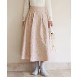 フクレジャガードフレアハイウエストスカート | SAISON DE PAPILLON | 詳細画像6