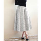 フクレジャガードフレアハイウエストスカート | SAISON DE PAPILLON | 詳細画像28