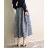 フクレジャガードフレアハイウエストスカート | SAISON DE PAPILLON | 詳細画像40