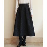 フクレジャガードフレアハイウエストスカート | SAISON DE PAPILLON | 詳細画像15