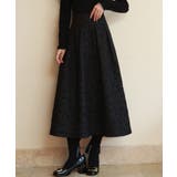 フクレジャガードフレアハイウエストスカート | SAISON DE PAPILLON | 詳細画像16