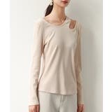 カットアウトリブカットソートップス | SAISON DE PAPILLON | 詳細画像3