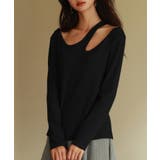 カットアウトリブカットソートップス | SAISON DE PAPILLON | 詳細画像25