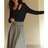 カットアウトリブカットソートップス | SAISON DE PAPILLON | 詳細画像28