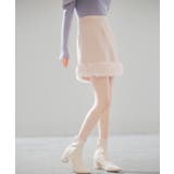 パール付きハイウエストツイードミニスカート | SAISON DE PAPILLON  | 詳細画像26 