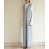 深Vネックツイードオールインワン | SAISON DE PAPILLON | 詳細画像12