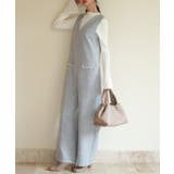 深Vネックツイードオールインワン | SAISON DE PAPILLON | 詳細画像13