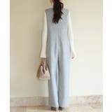 深Vネックツイードオールインワン | SAISON DE PAPILLON | 詳細画像15