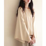 スリットフレアスリーブブラウス | SAISON DE PAPILLON | 詳細画像12