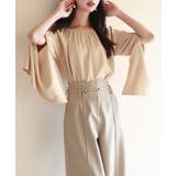 スリットフレアスリーブブラウス | SAISON DE PAPILLON | 詳細画像13