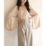 スリットフレアスリーブブラウス | SAISON DE PAPILLON | 詳細画像14