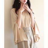 スリットフレアスリーブブラウス | SAISON DE PAPILLON | 詳細画像15