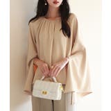 スリットフレアスリーブブラウス | SAISON DE PAPILLON | 詳細画像4