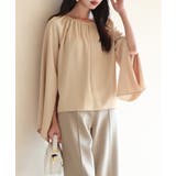 スリットフレアスリーブブラウス | SAISON DE PAPILLON | 詳細画像8