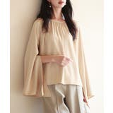 スリットフレアスリーブブラウス | SAISON DE PAPILLON | 詳細画像10