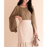 スリットフレアスリーブブラウス | SAISON DE PAPILLON | 詳細画像32