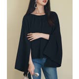 スリットフレアスリーブブラウス | SAISON DE PAPILLON | 詳細画像17