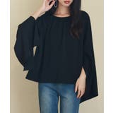 スリットフレアスリーブブラウス | SAISON DE PAPILLON | 詳細画像20