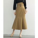 ブラウン | ハイウエストマーメイドスカート | SAISON DE PAPILLON