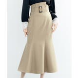 ライトブラウン | ハイウエストマーメイドスカート | SAISON DE PAPILLON