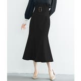 ブラック | ハイウエストマーメイドスカート | SAISON DE PAPILLON