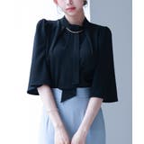 ゴールドモチーフボウタイブラウス | SAISON DE PAPILLON | 詳細画像17