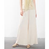 体型カバーハイウエストワイドパンツ | SAISON DE PAPILLON  | 詳細画像19 