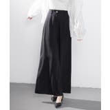 体型カバーハイウエストワイドパンツ | SAISON DE PAPILLON  | 詳細画像32 