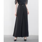 体型カバーハイウエストワイドパンツ | SAISON DE PAPILLON  | 詳細画像33 