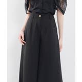 体型カバーハイウエストワイドパンツ | SAISON DE PAPILLON  | 詳細画像36 
