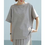 ラグランスリーブクルーネックカットソー | SAISON DE PAPILLON | 詳細画像4