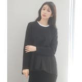 衿取り外し可能2wayぺプラムカットソー | SAISON DE PAPILLON | 詳細画像22