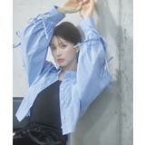 袖リボンショート丈ストライプシャツ | SAISON DE PAPILLON  | 詳細画像17