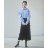 袖リボンショート丈ストライプシャツ | SAISON DE PAPILLON  | 詳細画像6