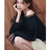 2wayネックチュールブラウス | SAISON DE PAPILLON  | 詳細画像9 