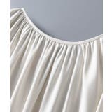 リボン付きVネックギャザーブラウス | SAISON DE PAPILLON | 詳細画像15