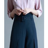 ベルト付きハイウエストワイドパンツ | SAISON DE PAPILLON  | 詳細画像36 