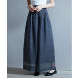 フロントタックシアーワイドパンツ | SAISON DE PAPILLON  | 詳細画像18 