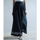 フロントタックシアーワイドパンツ | SAISON DE PAPILLON  | 詳細画像29 