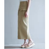 ハイウエストロング丈タイトスカート | SAISON DE PAPILLON  | 詳細画像3 