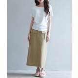 ハイウエストロング丈タイトスカート | SAISON DE PAPILLON  | 詳細画像9 