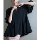 パール付きキーネックブラウス | SAISON DE PAPILLON | 詳細画像35