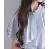 ボウタイネックフレアスリーブブラウス | SAISON DE PAPILLON | 詳細画像10