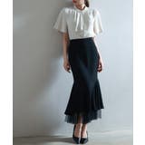 ボウタイネックフレアスリーブブラウス | SAISON DE PAPILLON | 詳細画像15