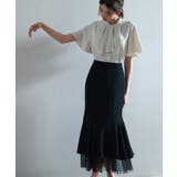 ボウタイネックフレアスリーブブラウス | SAISON DE PAPILLON | 詳細画像16